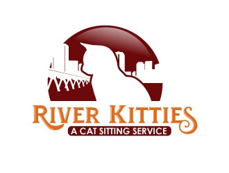 River Kitties logo design by uttam