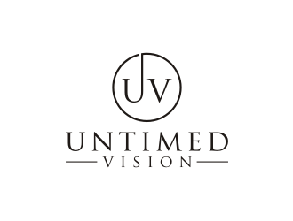 untimed vision  logo design by carman