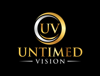 untimed vision  logo design by p0peye