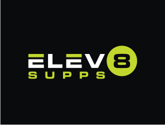 Elev8 Supps logo design by carman