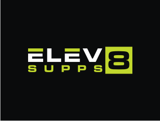 Elev8 Supps logo design by carman