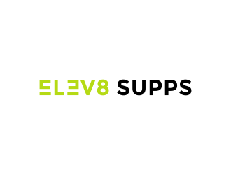 Elev8 Supps logo design by salis17