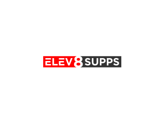 Elev8 Supps logo design by hopee