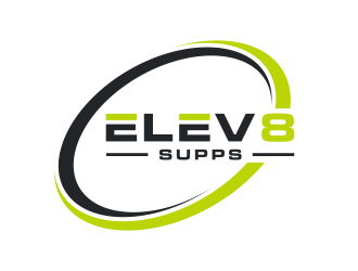 Elev8 Supps logo design by scolessi
