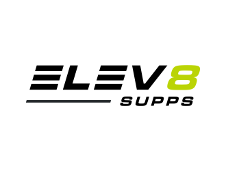 Elev8 Supps logo design by scolessi