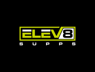 Elev8 Supps logo design by RIANW