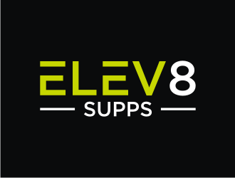 Elev8 Supps logo design by rief