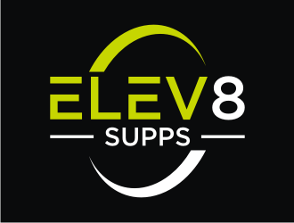 Elev8 Supps logo design by rief