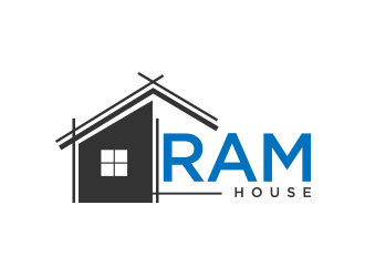 RAM House logo design by Inlogoz