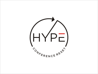HYPE Conference Reset logo design by bunda_shaquilla
