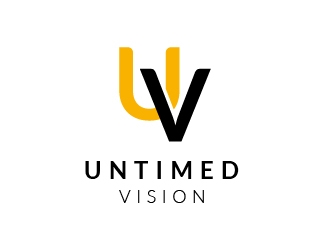 untimed vision  logo design by adnanmp