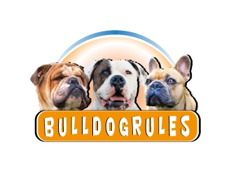 Bulldogrules logo design by Bambhole