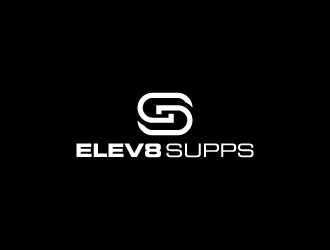 Elev8 Supps logo design by wongndeso