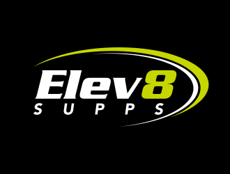 Elev8 Supps logo design by ingepro