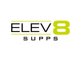 Elev8 Supps logo design by ingepro