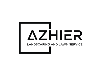 Azhier Landscaping and lawn service logo design by Adundas