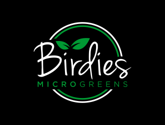 Birdies Microgreens logo design by p0peye