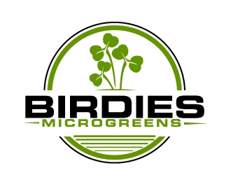 Birdies Microgreens logo design by AamirKhan