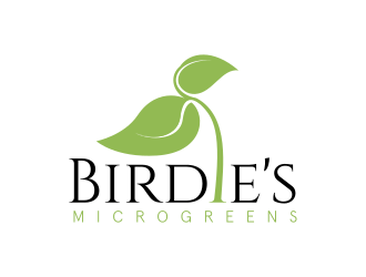 Birdies Microgreens logo design by Dakon