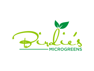 Birdies Microgreens logo design by rief
