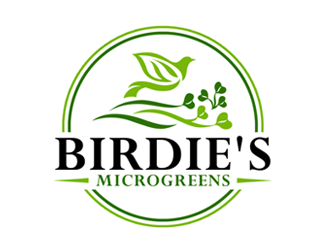 Birdies Microgreens logo design by ingepro