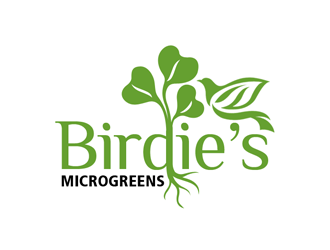 Birdies Microgreens logo design by ingepro