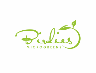 Birdies Microgreens logo design by scolessi