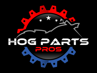 Hog Parts Pros logo design by ingepro