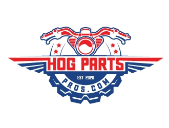 Hog Parts Pros logo design by Niqnish
