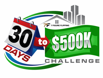 30 Days to $500k Challenge logo design by agus