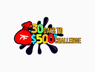 30 Days to $500k Challenge logo design by mr_n