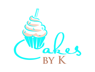 Cakes by K logo design by restuti