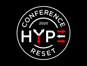 HYPE Conference Reset logo design by aura