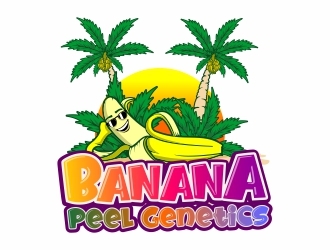 Banana Peel Genetics logo design by madjuberkarya