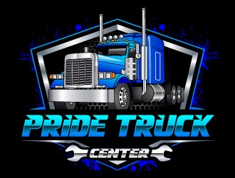 Pride Truck Center logo design by uttam