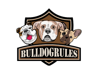 Bulldogrules logo design by nona