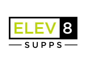 Elev8 Supps logo design by puthreeone