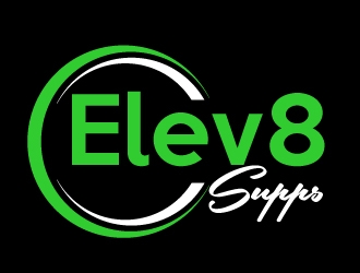 Elev8 Supps logo design by AamirKhan