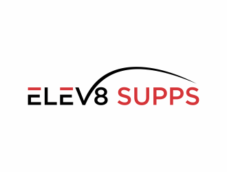 Elev8 Supps logo design by hopee