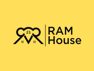 RAM House logo design by Renaker