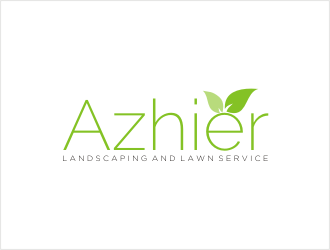 Azhier Landscaping and lawn service logo design by bunda_shaquilla