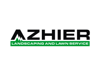Azhier Landscaping and lawn service logo design by coco