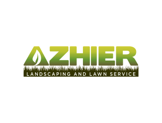 Azhier Landscaping and lawn service logo design by Dhieko