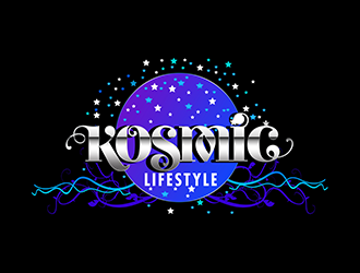 Kosmic Lifestyle logo design by 3Dlogos