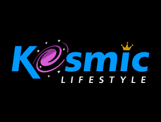 Kosmic Lifestyle logo design by Coolwanz