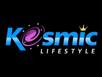 Kosmic Lifestyle logo design by Coolwanz