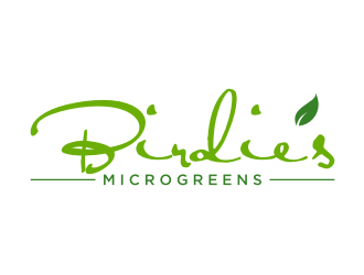 Birdies Microgreens logo design by puthreeone