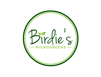 Birdies Microgreens logo design by ndaru