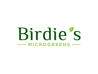 Birdies Microgreens logo design by ndaru