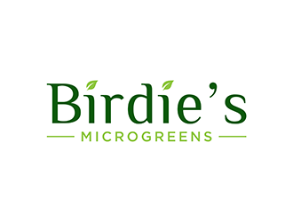 Birdies Microgreens logo design by ndaru